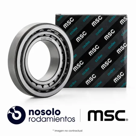 RODAMIENTO CONICO MSC 30306 30X72X20.75