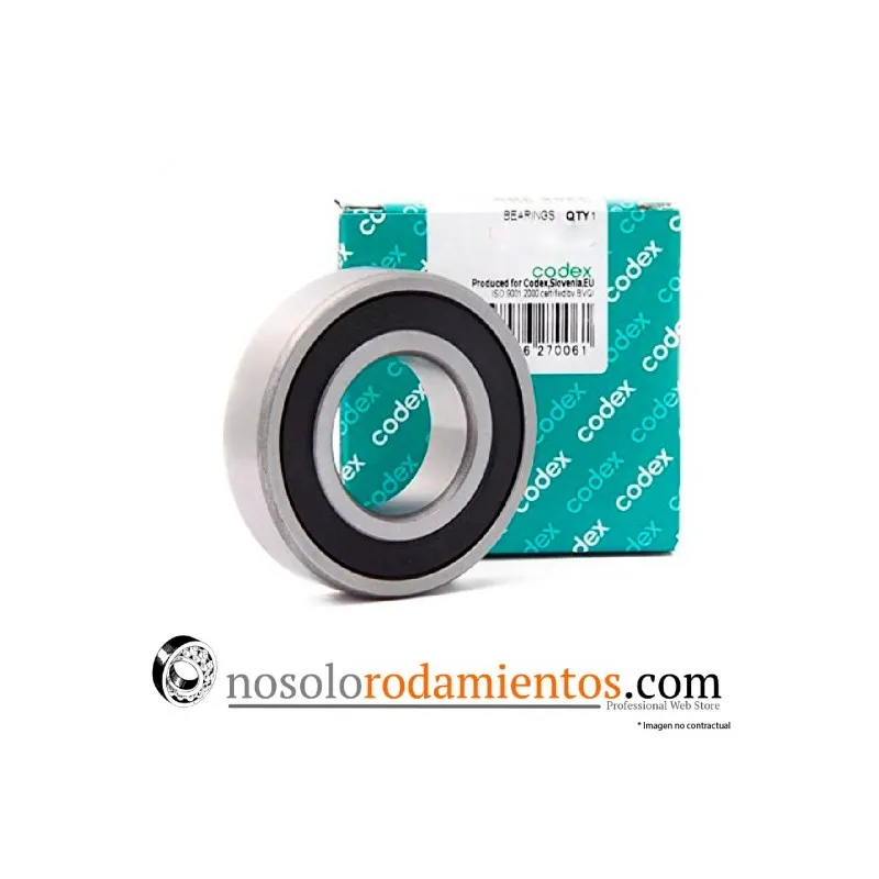 RODAMIENTO CODEX 6806-2RS 30X42X7