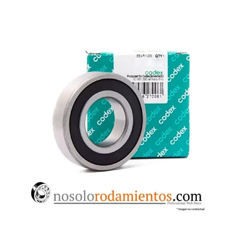 RODAMIENTO CODEX 6809-2RS 45X58X7 (Comp.  PLB00518 )