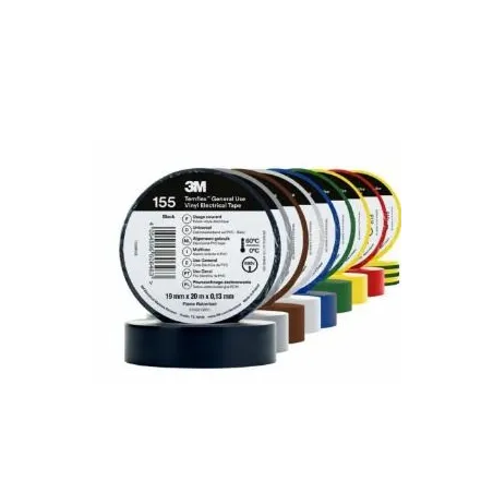 CINTA AISLANTE 3M TEMFLEX NEGRO 19MM X 20M X 0.13MM