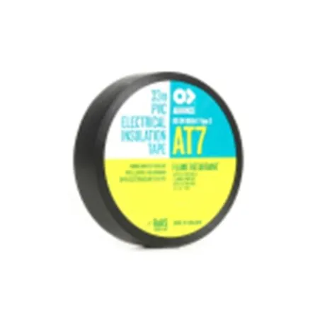 CINTA AISLANTE AT7  NEGRO 19MM X 20M X 0.13MM HIGH QUALITY