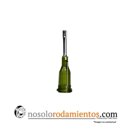 3MAX - FLAT NEEDLE APLICATOR PARA JERINGA LUER-LOCK 14G PUNTA PLANA PRECISION