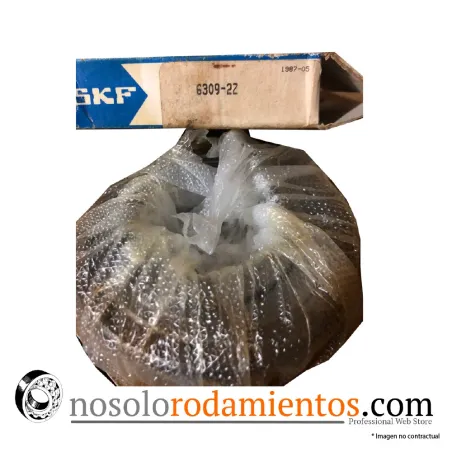 OUTLET- RODAMIENTO 6309-ZZ SKF 45X100X25
