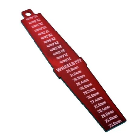 WHEELS MFG -REGLA - PARA INSERTOS TIJA (SEATPOST SIZING GAUGE)