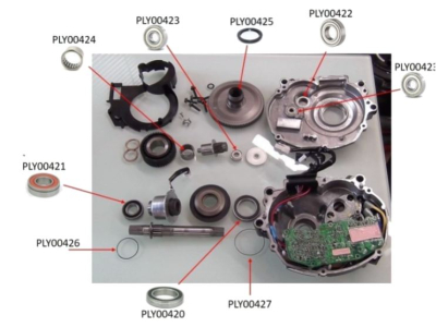 Kits de rodamientos para motores ebike y suministro profesional para talleres